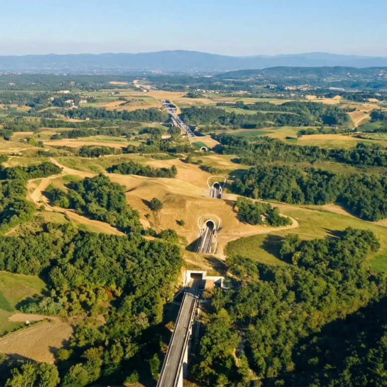 Rome-Florence Railway Line (Italy)